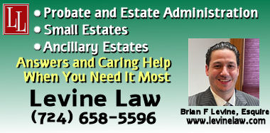 Law Levine, LLC - Estate Attorney in Franklin County PA for Probate Estate Administration including small estates and ancillary estates
